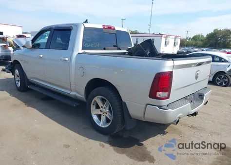 2013 Ram 1500 Sport z USA, uszkodzony, nr VIN 1C6RR7MTXDS710986
